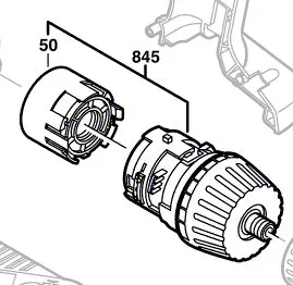 Train epicycloidal pour GSR 12 VE-2
